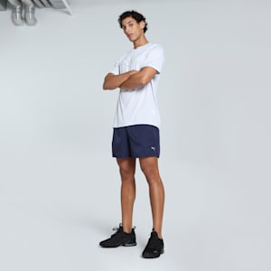 Men's Woven 5" Training Shorts, Peacoat, extralarge-IND